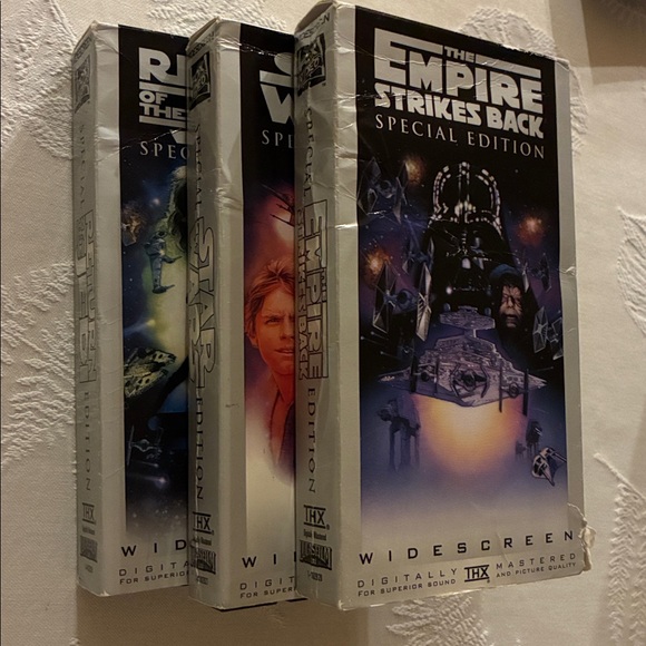 Star Wars Trilogy Special Edition VHS Widescreen 1997 - Picture 9 of 10